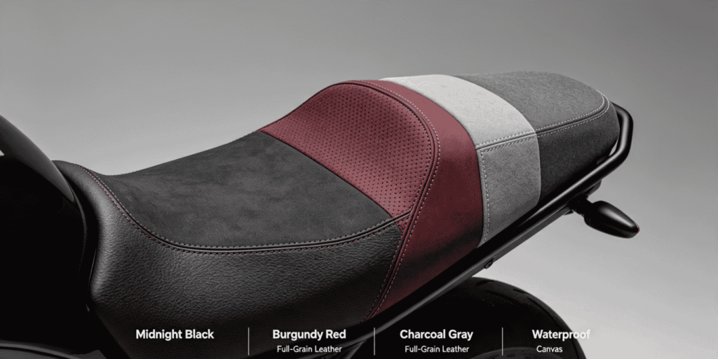 Motorbike Seat Trimming Services Colours & Stitching Options